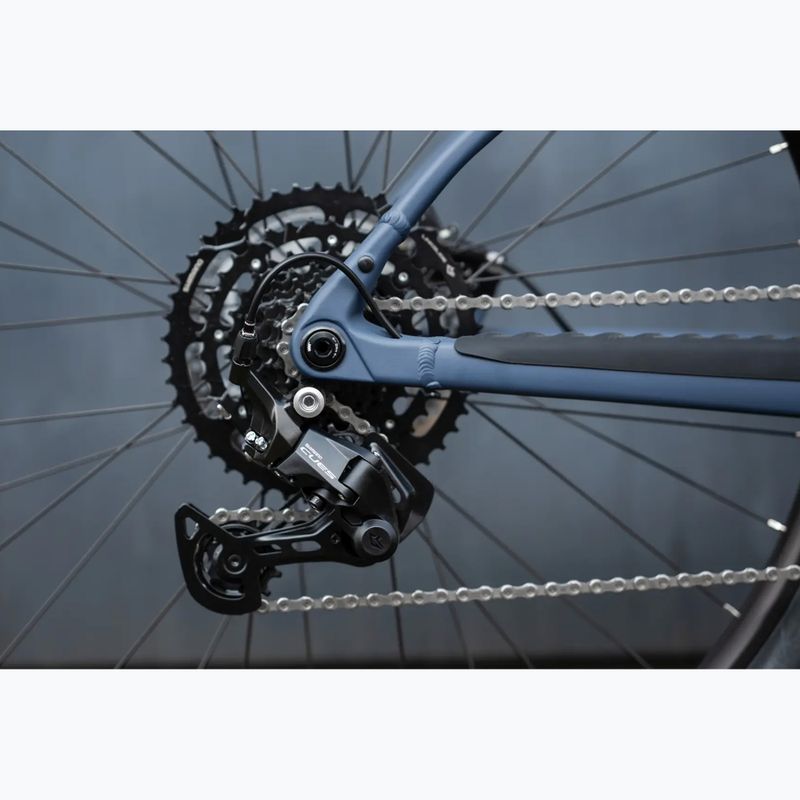 Női elektromos kerékpár KROSS Influx Hyb 1.0 720Wh blue/graphite/matte 15