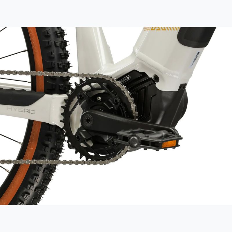 Női elektromos kerékpár KROSS Influx Hyb 1.0 720Wh grey/gold/gloss 9