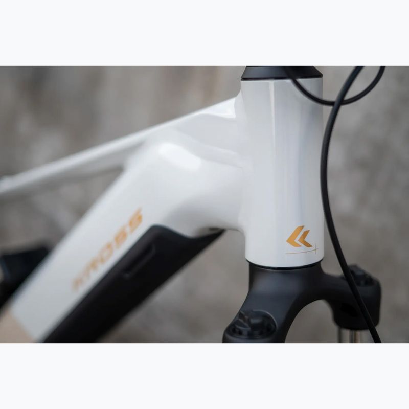 Női elektromos kerékpár KROSS Influx Hyb 1.0 720Wh grey/gold/gloss 16