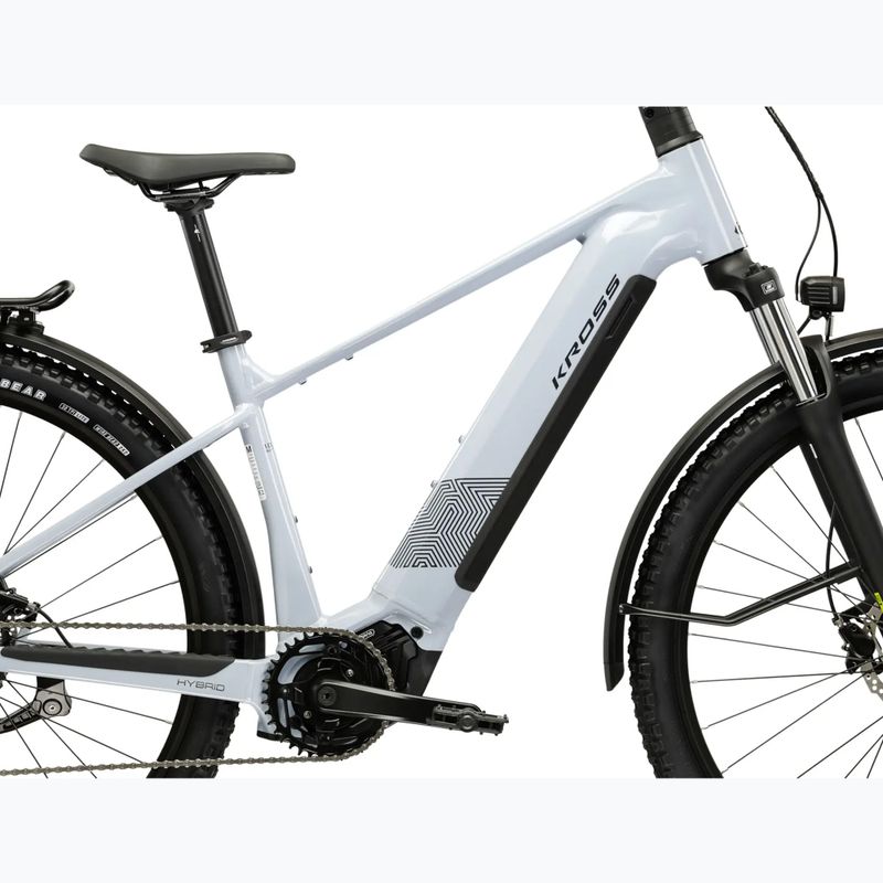 Elektromos kerékpár KROSS Influx Suv Hybrid 1.0 820 el. grey/graphite/gloss 12