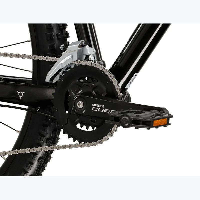 Hegyi kerékpár KROSS Hexagon 5.0 29" black/silver/gloss 9