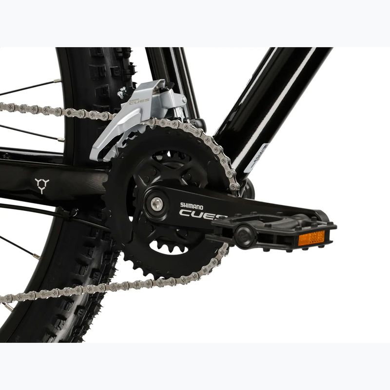 Hegyi kerékpár KROSS Hexagon 5.0 27.5" black/silver/gloss 9