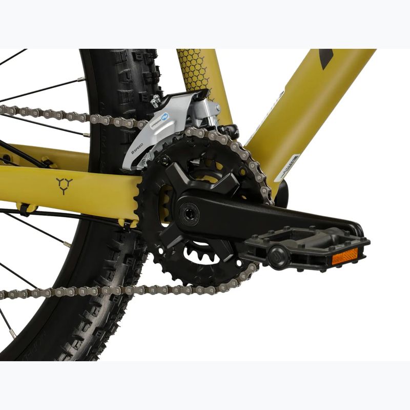 Hegyi kerékpár KROSS Hexagon 4.0 27,5" brown/dark grey/matte 9