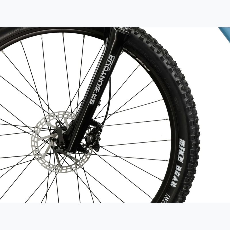 Hegyi kerékpár KROSS Hexagon 4.0 27,5" blue/black/gloss 7