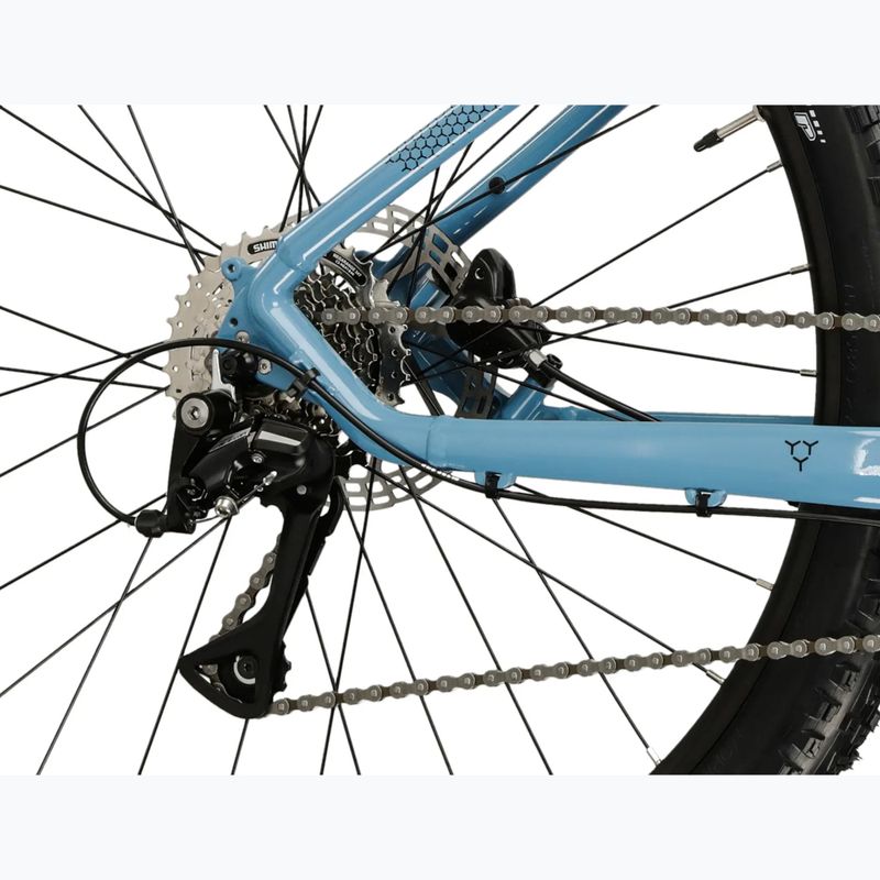 Hegyi kerékpár KROSS Hexagon 4.0 27,5" blue/black/gloss 8