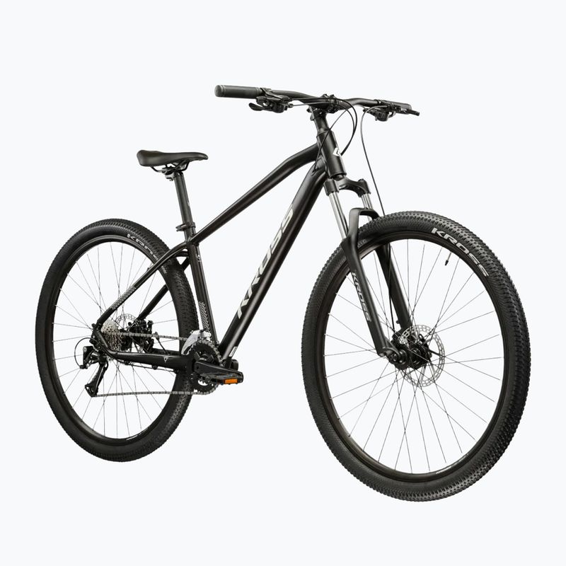 Hegyi kerékpár KROSS Hexagon 3.0 29" black/silver/matte 2