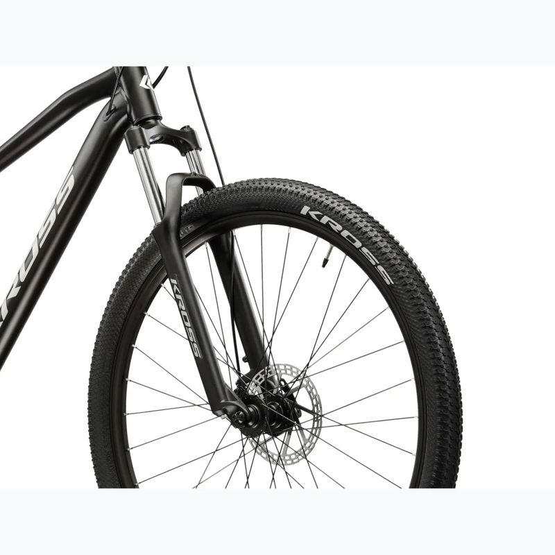 Hegyi kerékpár KROSS Hexagon 3.0 29" black/silver/matte 5