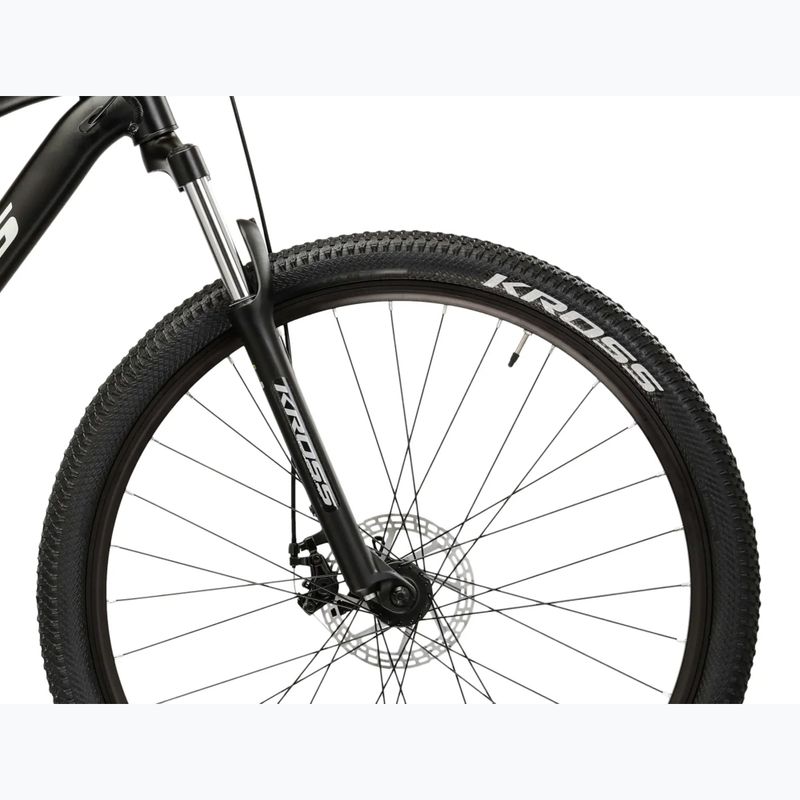 Hegyi kerékpár KROSS Hexagon 3.0 29" black/silver/matte 6