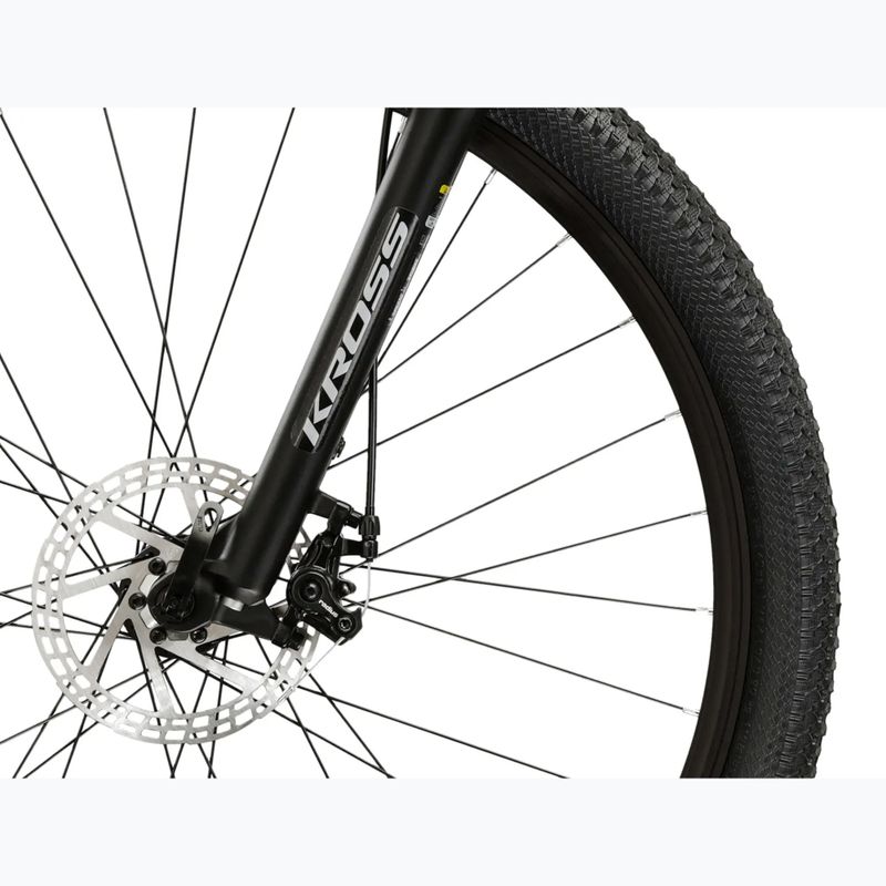 Hegyi kerékpár KROSS Hexagon 3.0 29" black/silver/matte 7