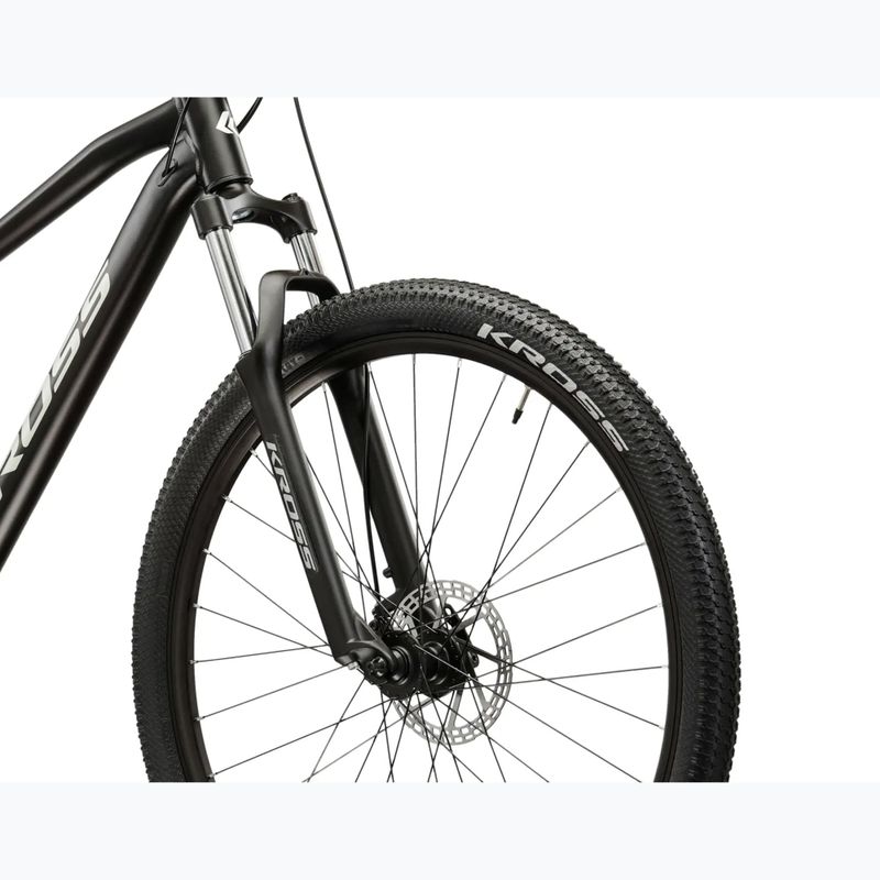 Hegyi kerékpár KROSS Hexagon 3.0 27,5" black/silver/matte 5