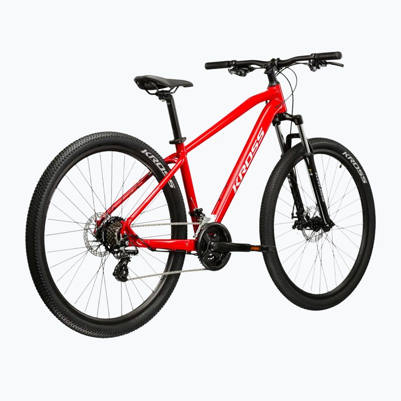 Hegyi kerékpár KROSS Hexagon 2.0 27,5" red/grey/gloss 3