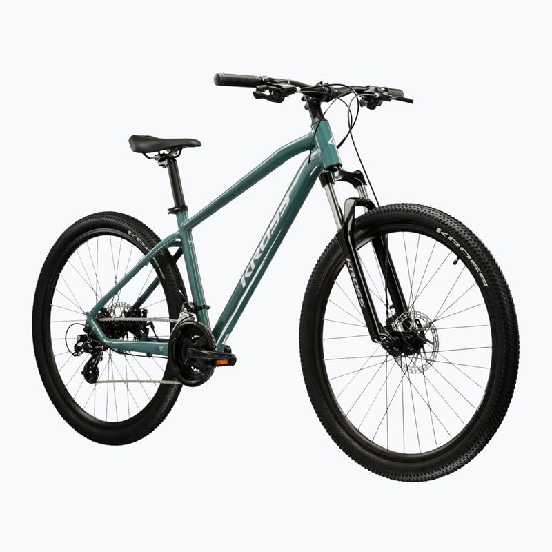 Hegyi kerékpár KROSS Hexagon 2.0 27,5" green/silver/gloss 2