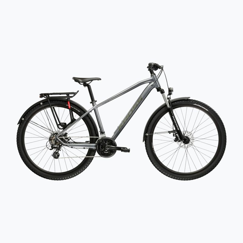 Hegyi kerékpár KROSS Hexagon 2.0 EQ 29" grey/dark grey/gloss