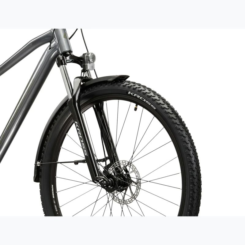 Hegyi kerékpár KROSS Hexagon 2.0 EQ 29" grey/dark grey/gloss 5