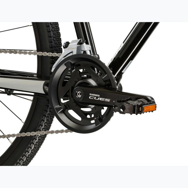 Cross kerékpár KROSS Evado 7.0 black/silver/gloss 9