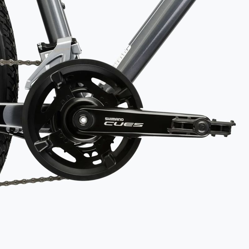 Cross kerékpár KROSS Evado 5.0 grey/black/gloss 10