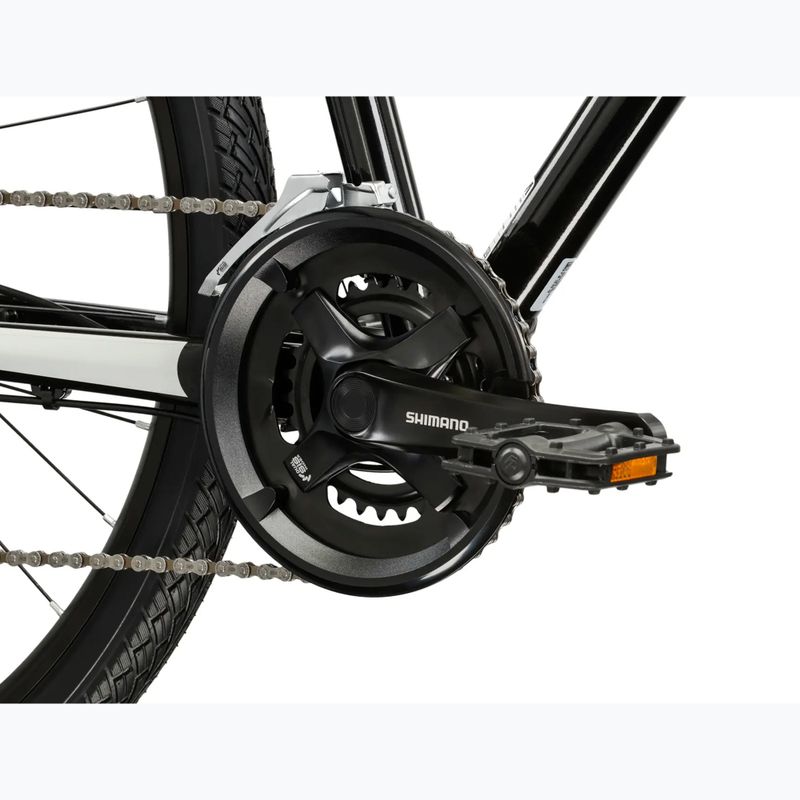 Cross kerékpár KROSS Evado 4.0 black/silver/gloss 9