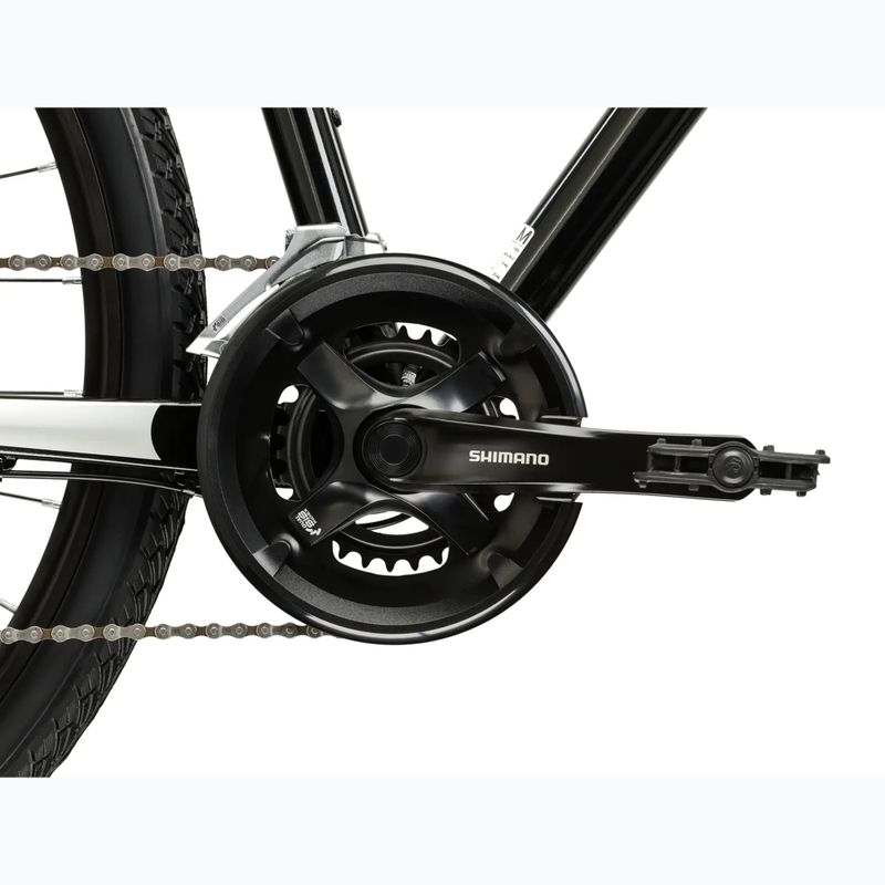 Cross kerékpár KROSS Evado 4.0 black/silver/gloss 10