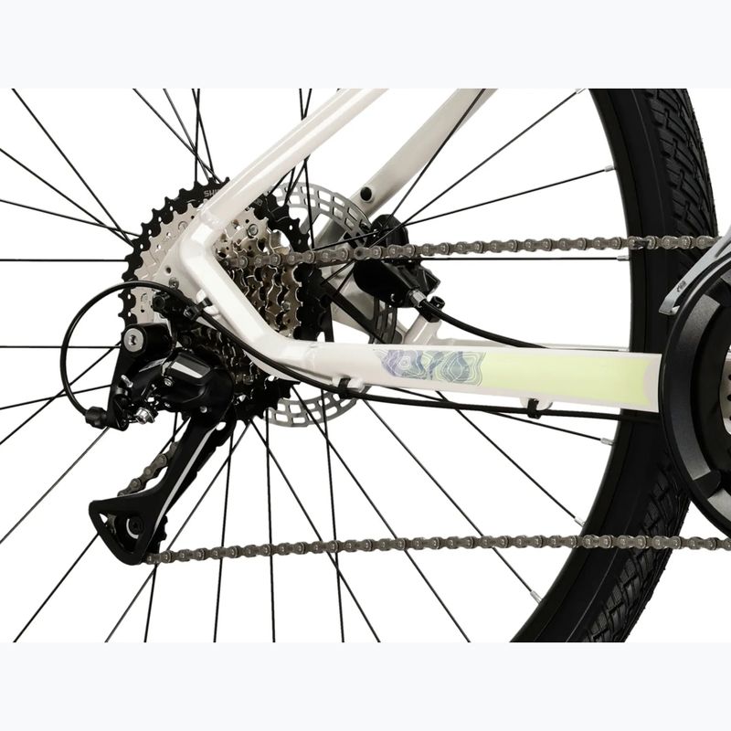 Női cross kerékpár KROSS Evado 4.0 In grey/navy blue 7