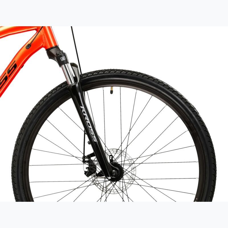 Cross kerékpár KROSS Evado 3.0 orange/black 6