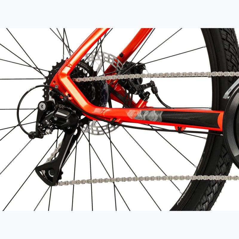 Cross kerékpár KROSS Evado 3.0 orange/black 8