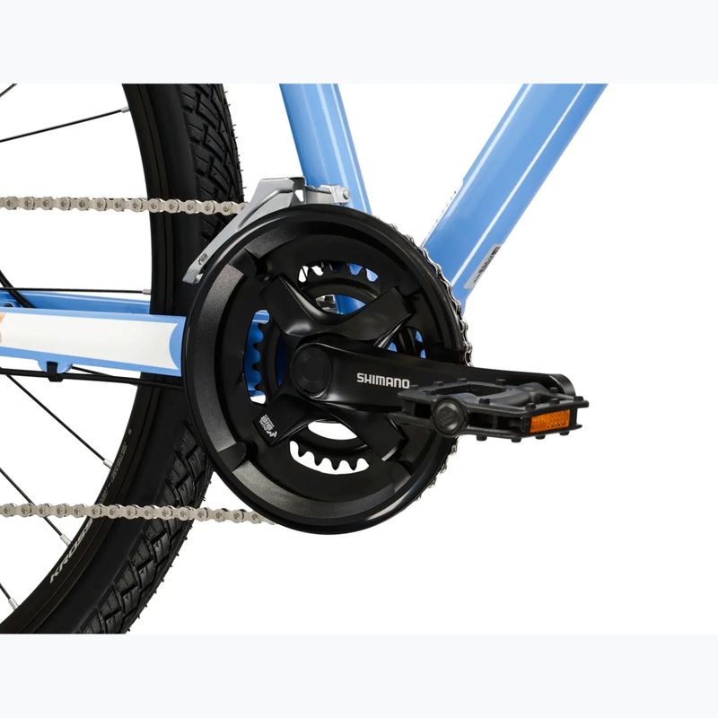 Női cross kerékpár KROSS Evado 3.0 In blue/white/gloss 9