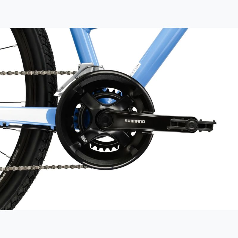 Női cross kerékpár KROSS Evado 3.0 In blue/white/gloss 10
