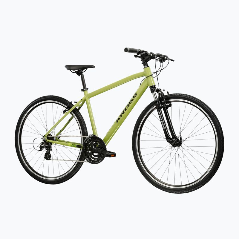 Cross kerékpár KROSS Evado 2.0 khaki/black 2