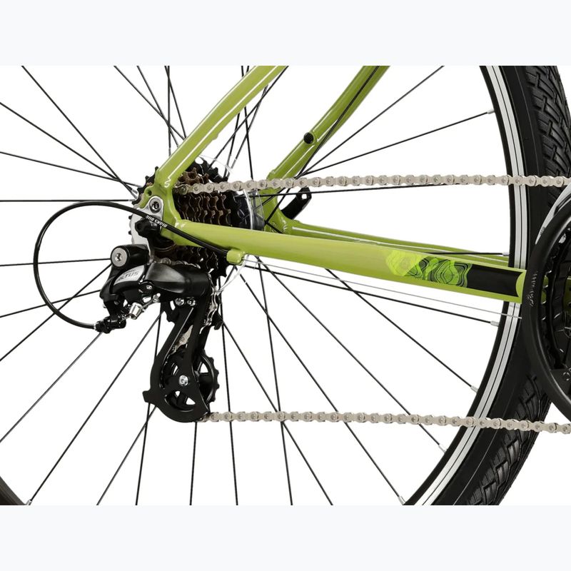 Cross kerékpár KROSS Evado 2.0 khaki/black 6