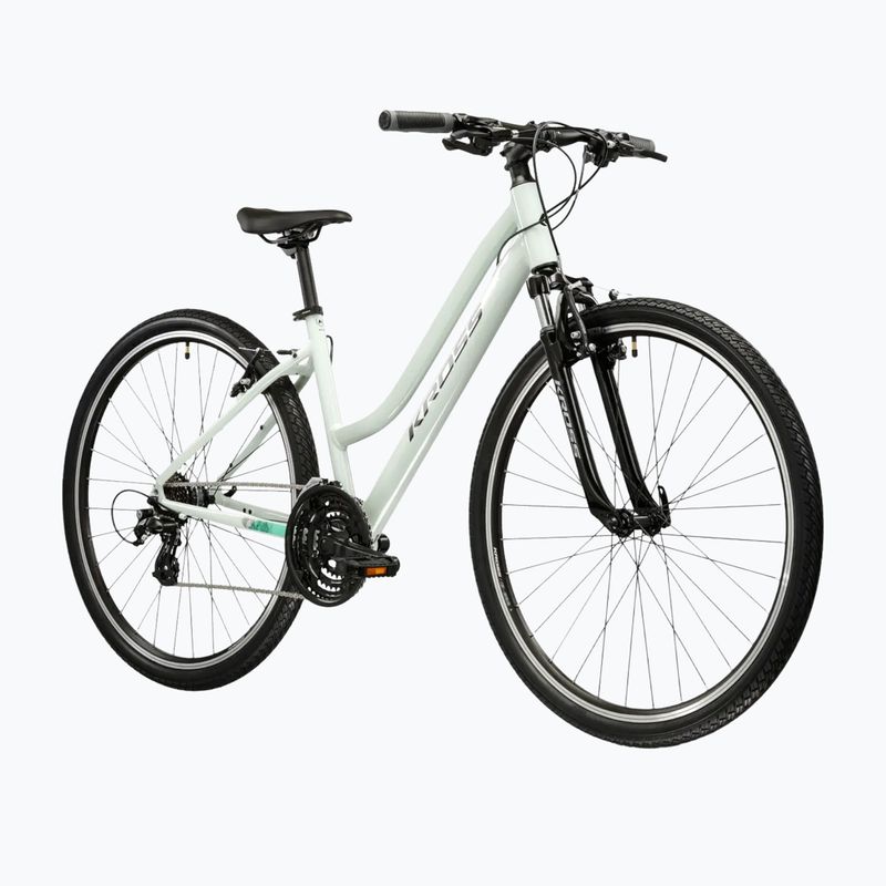 Női cross kerékpár KROSS Evado 2.0 In mint/black 2