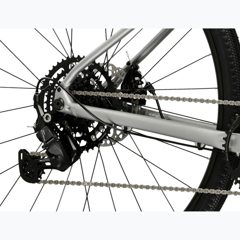 Gravel kerékpár KROSS Esker 1.0 grey/graphite/matte 9