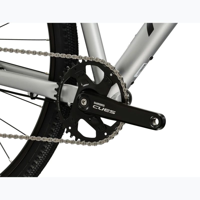 Gravel kerékpár KROSS Esker 1.0 grey/graphite/matte 10