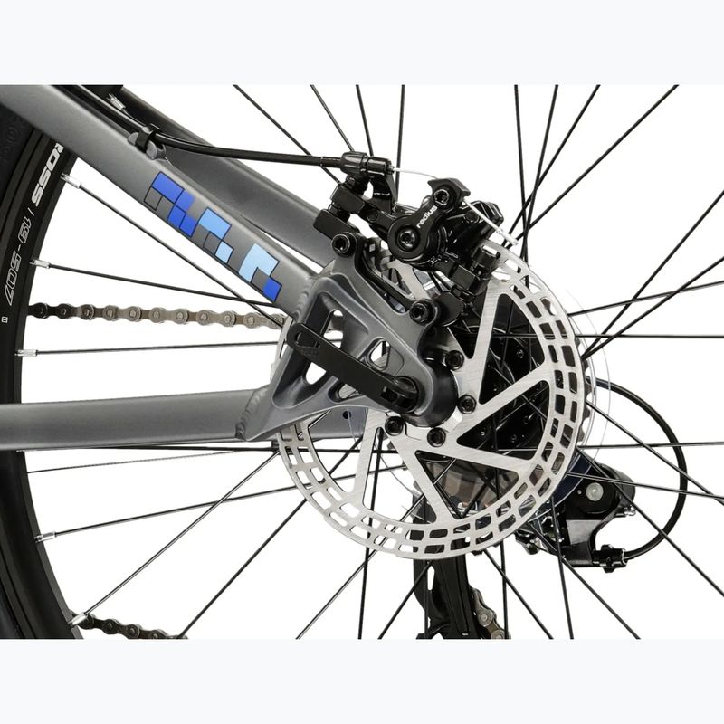 Gyermekkerékpár KROSS Dust Jr 1.0 Dsc grey/navy/matte 8