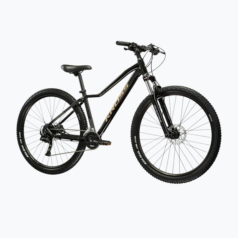 Női mountain bike KROSS Lea 5.0 27,5" black/gold/gloss 2