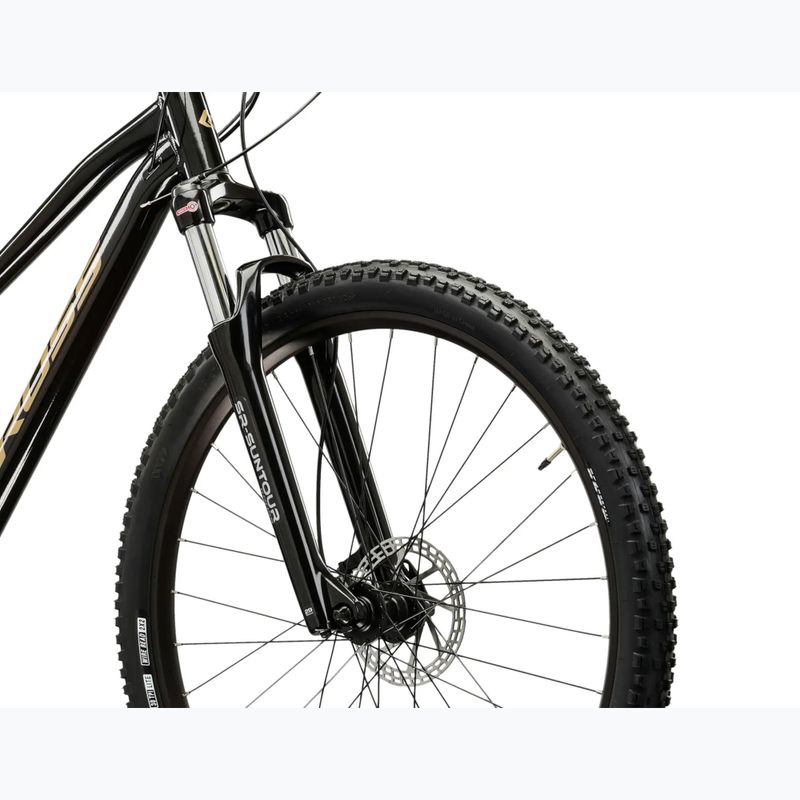 Női mountain bike KROSS Lea 5.0 27,5" black/gold/gloss 5