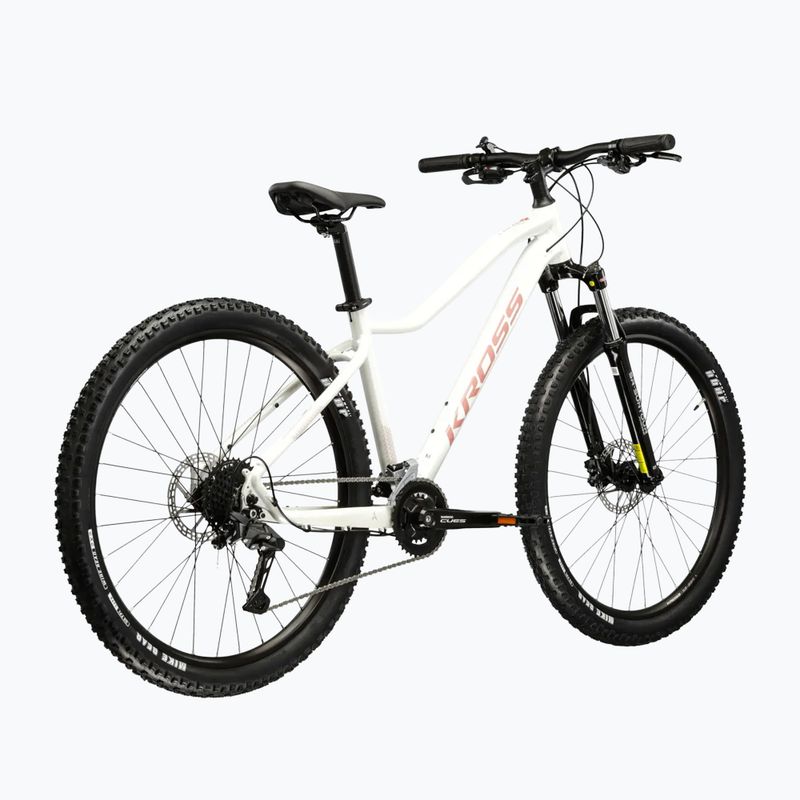 Női mountain bike KROSS Lea 5.0 27,5" white/pink/gloss 3