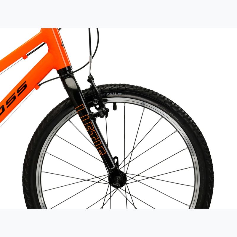 Gyermekkerékpár KROSS Liftie 20 orange/black/gloss 6