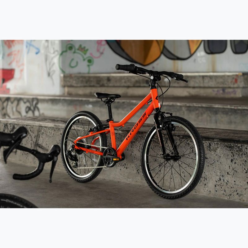 Gyermekkerékpár KROSS Liftie 20 orange/black/gloss 12