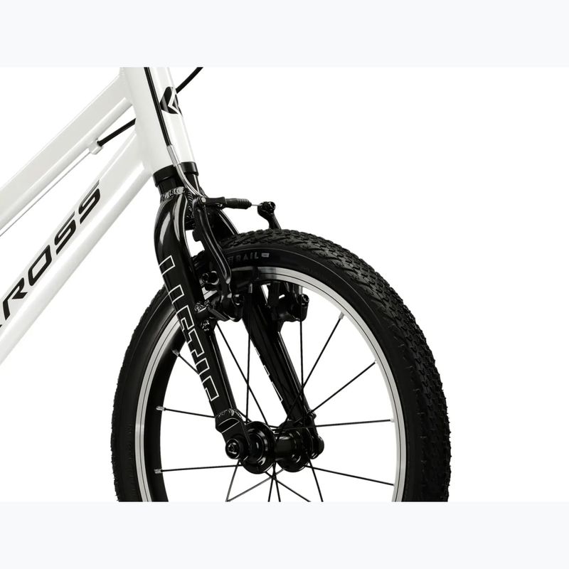 Gyermekkerékpár KROSS Liftie 16 white/black/gloss 5