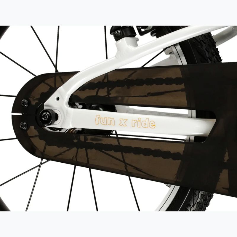 Gyermekkerékpár KROSS Liftie 16 white/black/gloss 7