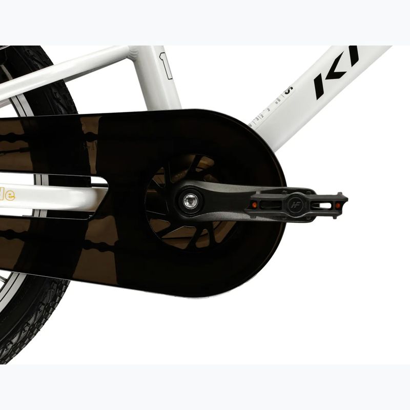 Gyermekkerékpár KROSS Liftie 16 white/black/gloss 9