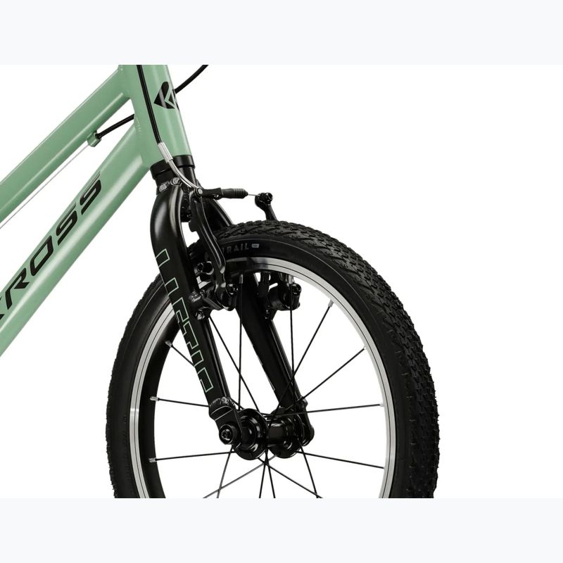 Gyermekkerékpár KROSS Liftie 16 green/black/matte 5