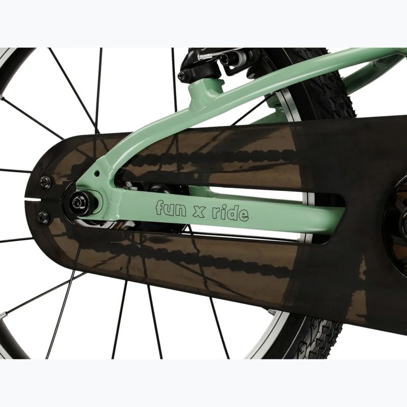 Gyermekkerékpár KROSS Liftie 16 green/black/matte 7