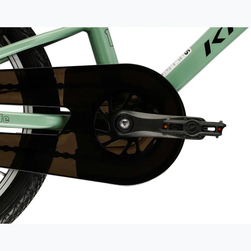 Gyermekkerékpár KROSS Liftie 16 green/black/matte 9