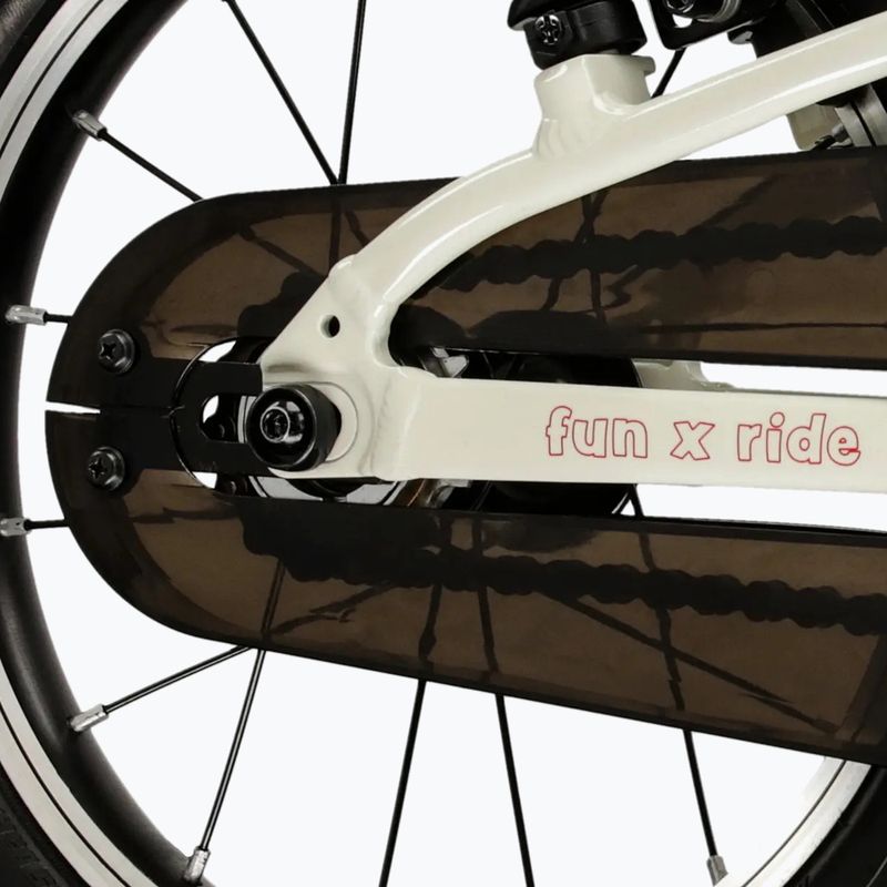 Gyermekkerékpár KROSS Liftie 14 gray/red/gloss 7