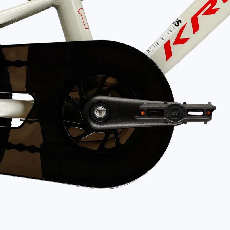 Gyermekkerékpár KROSS Liftie 14 gray/red/gloss 9