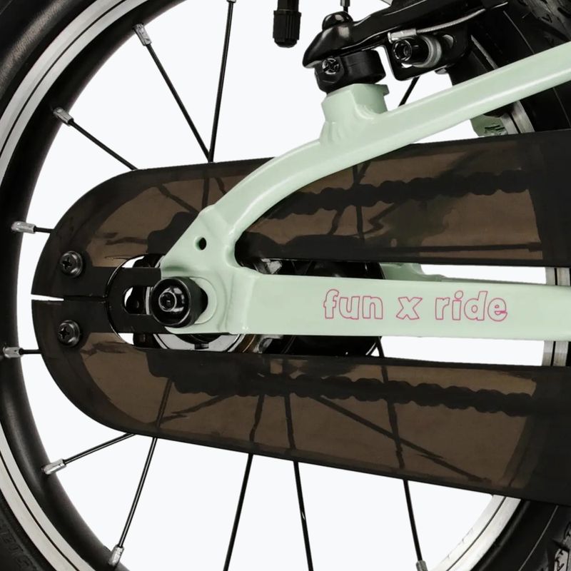 Gyermekkerékpár KROSS Liftie 14 mint/pink/matte 7