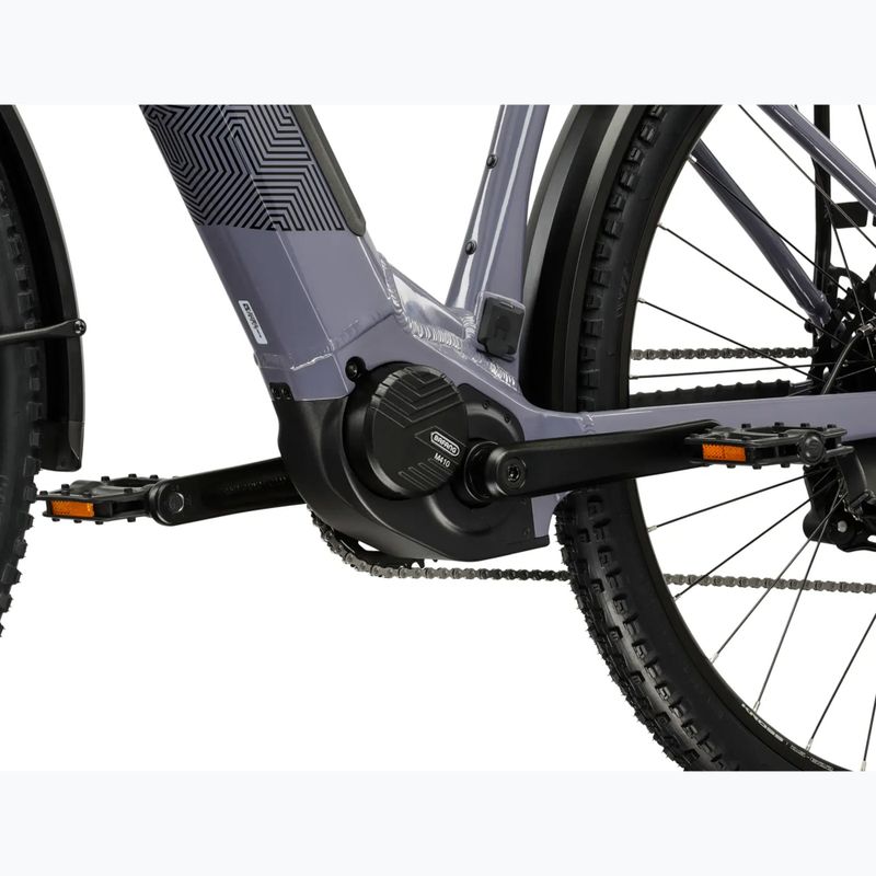 Elektromos kerékpár KROSS Influx Suv Hybrid 1.0 820Wh LS gray/black/gloss 10