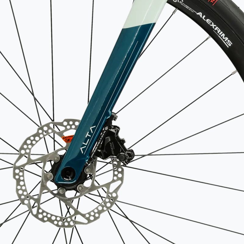 Országúti kerékpár KROSS Alta 4.0 mint/turquoise/gloss 8