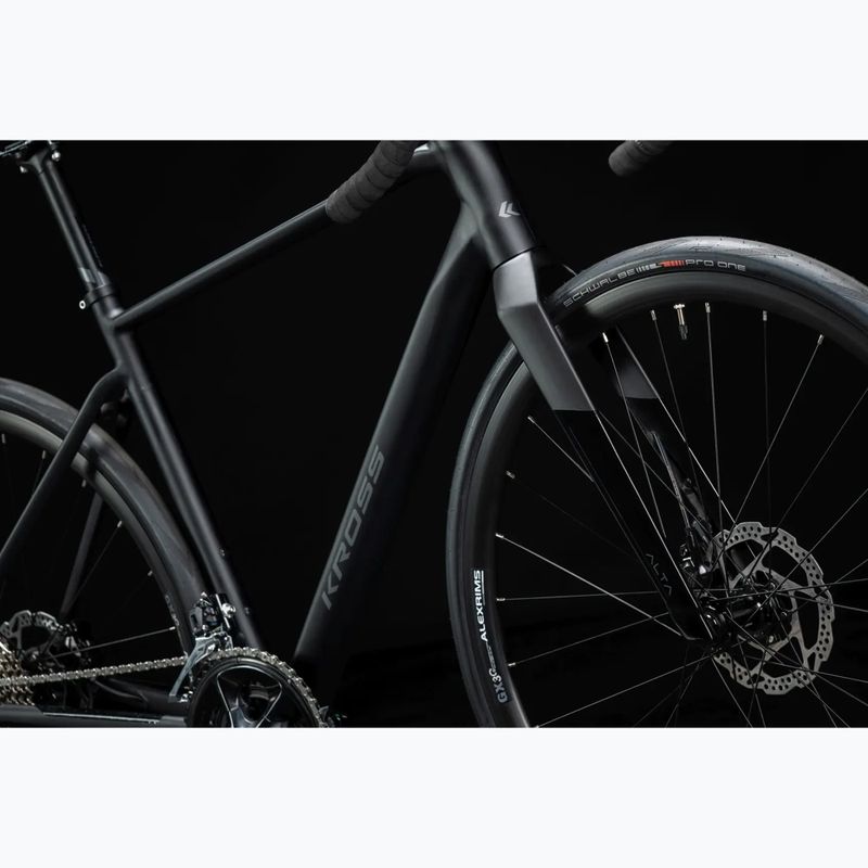 Országúti kerékpár KROSS Alta 4.0 black/graphite/matte 16